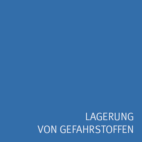 Lagerung von Gefahrstoffen